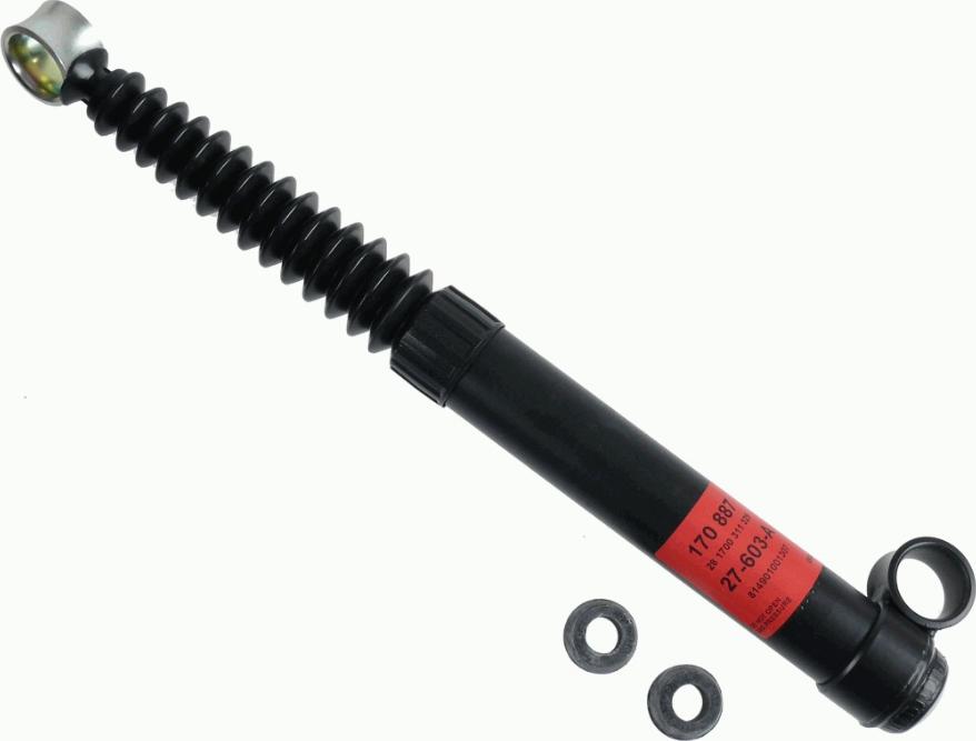 SACHS 170 887 - Shock Absorber autospares.lv