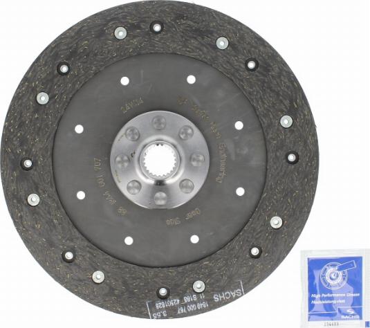 SACHS 881864 001707 - Clutch Disc autospares.lv