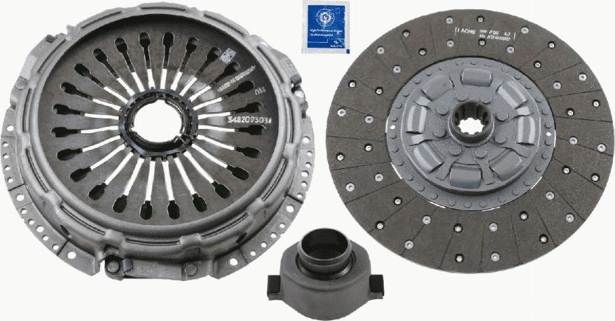 SACHS 3 400 068 031 - Clutch Kit autospares.lv