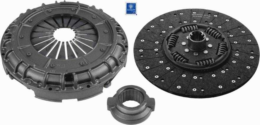 SACHS 3 400 121 001 - Clutch Kit autospares.lv