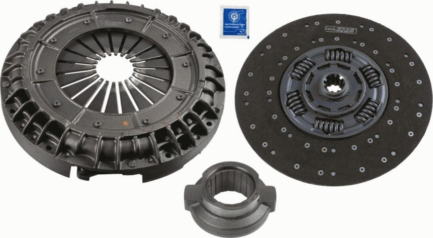 SACHS 3400 121 002 - Clutch Kit autospares.lv