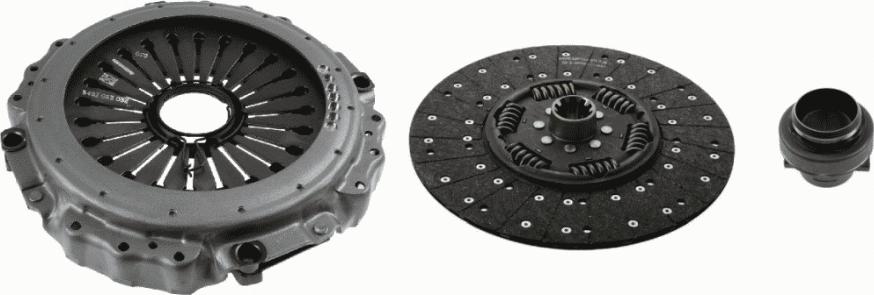 SACHS 3 400 122 101 - Clutch Kit autospares.lv