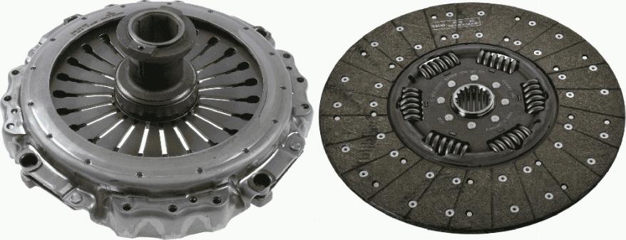 SACHS 3 400 122 801 - Clutch Kit autospares.lv