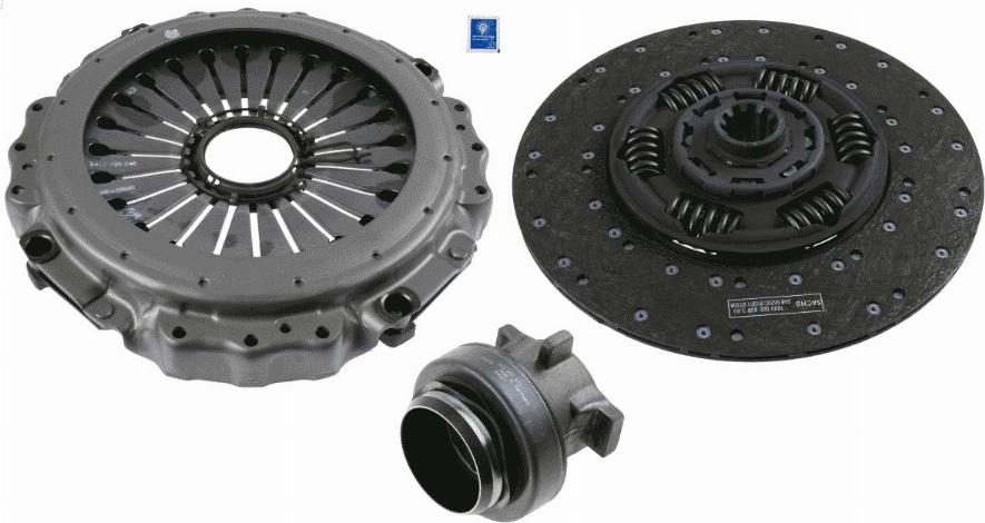 SACHS 3400 700 445 - Clutch Kit autospares.lv