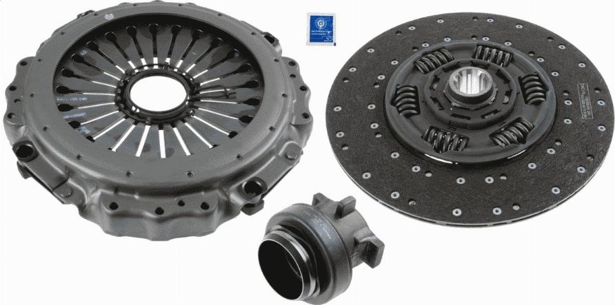 SACHS 3 400 700 459 - Clutch Kit autospares.lv