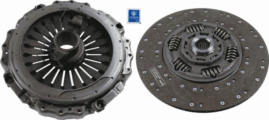 SACHS 3 400 700 463 - Clutch Kit autospares.lv