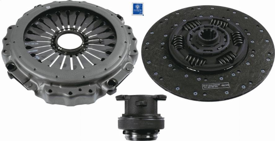 SACHS 3 400 700 404 - Clutch Kit autospares.lv