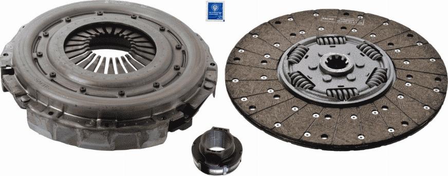 SACHS 3400 700 405 - Clutch Kit autospares.lv