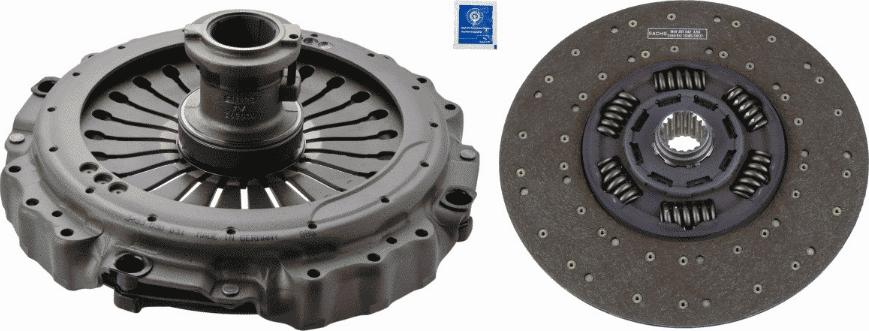 SACHS 3 400 700 414 - Clutch Kit autospares.lv