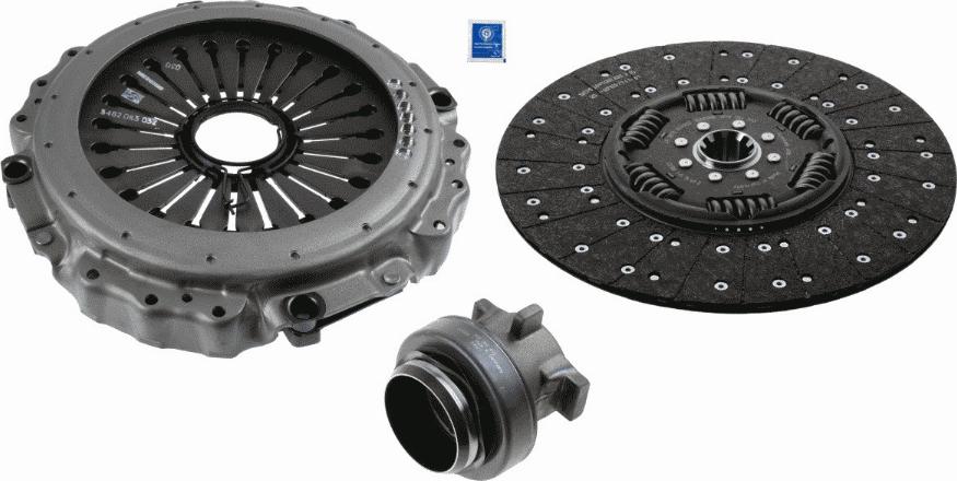 SACHS 3400 700 489 - Clutch Kit autospares.lv