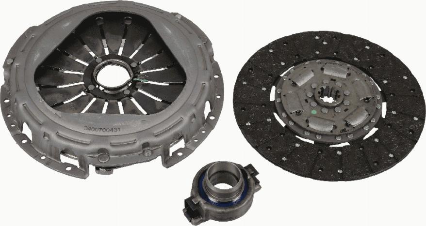 SACHS 3 400 700 431 - Clutch Kit autospares.lv