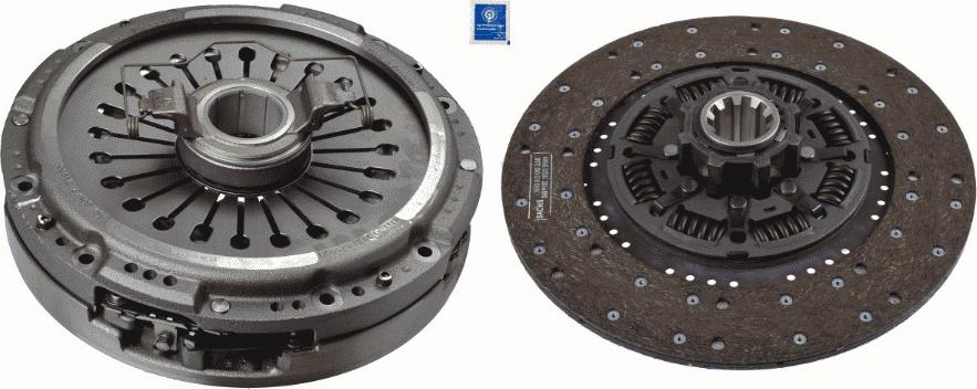 SACHS 3 400 700 427 - Clutch Kit autospares.lv