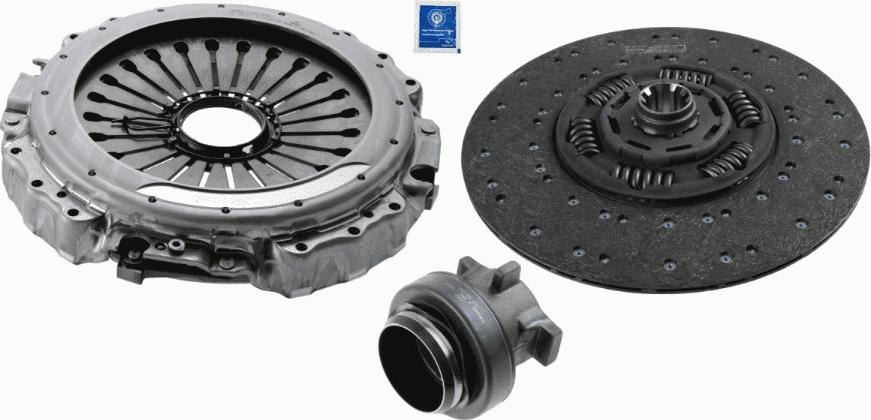 SACHS 3400 700 522 - Clutch Kit autospares.lv