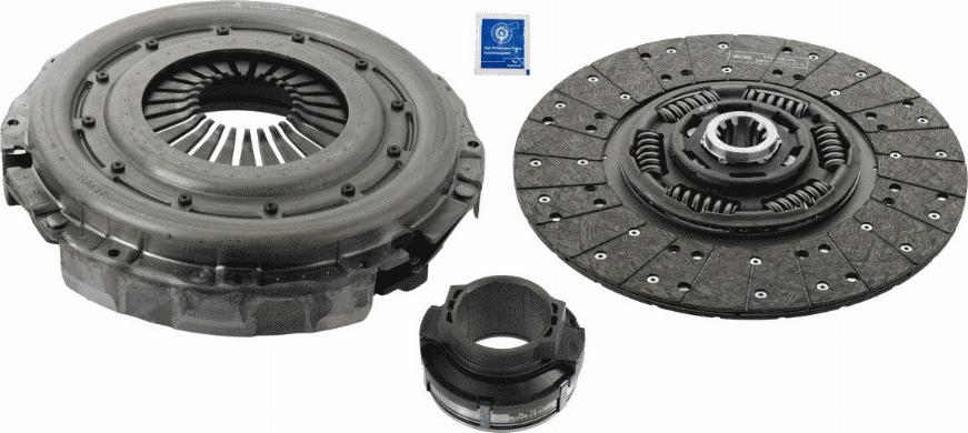 SACHS 3400 700 606 - Clutch Kit autospares.lv