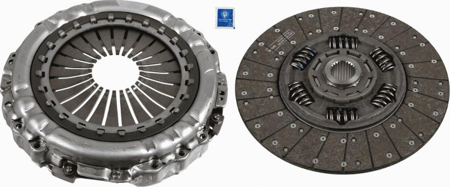 SACHS 3400 700 618 - Clutch Kit autospares.lv