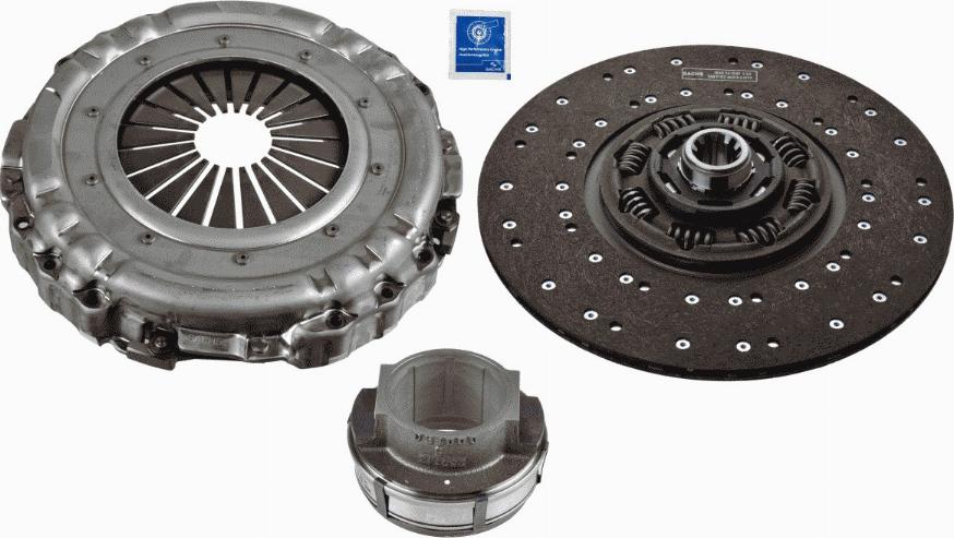 SACHS 3400 700 622 - Clutch Kit autospares.lv