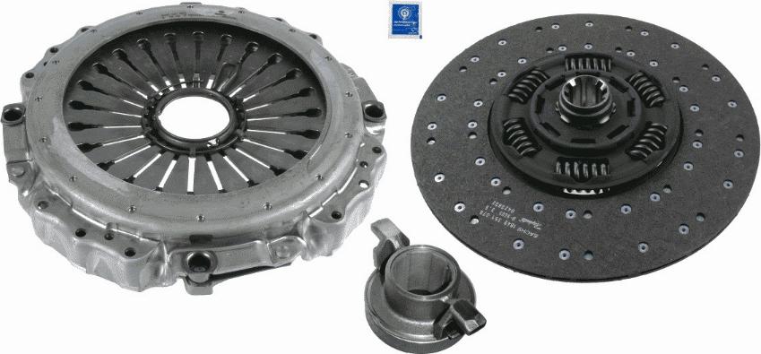 SACHS 3400 700 349 - Clutch Kit autospares.lv