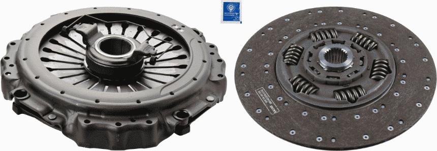 SACHS 3 400 700 351 - Clutch Kit autospares.lv