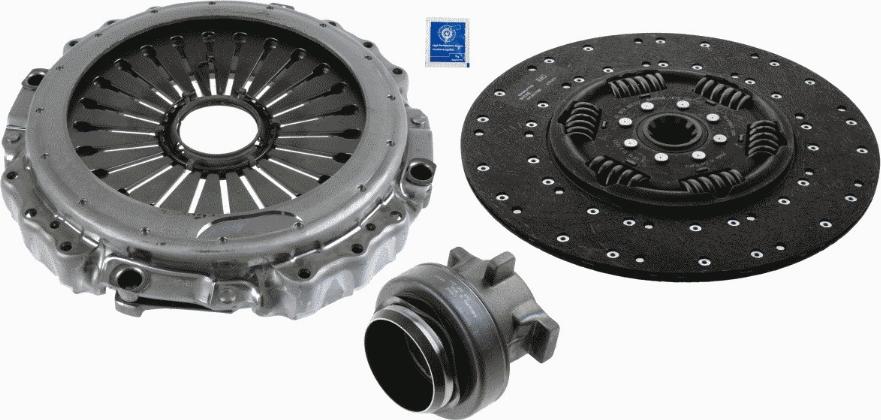 SACHS 3400 700 366 - Clutch Kit autospares.lv