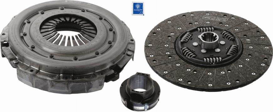 SACHS 3400 700 318 - Clutch Kit autospares.lv