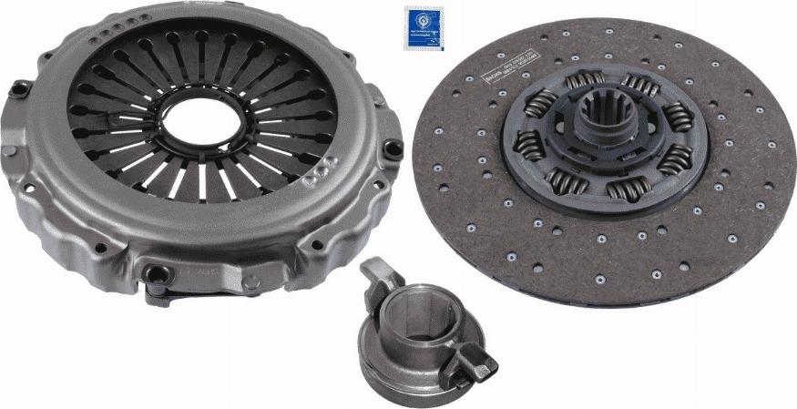 SACHS 3400 700 328 - Clutch Kit autospares.lv