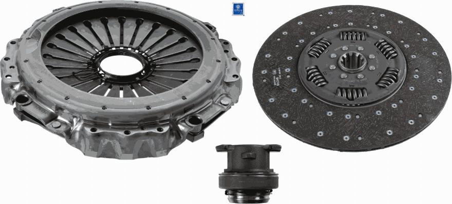 SACHS 3400 700 378 - Clutch Kit autospares.lv