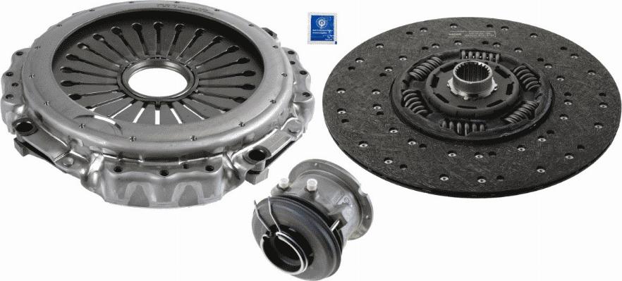 SACHS 3400 710 004 - Clutch Kit autospares.lv