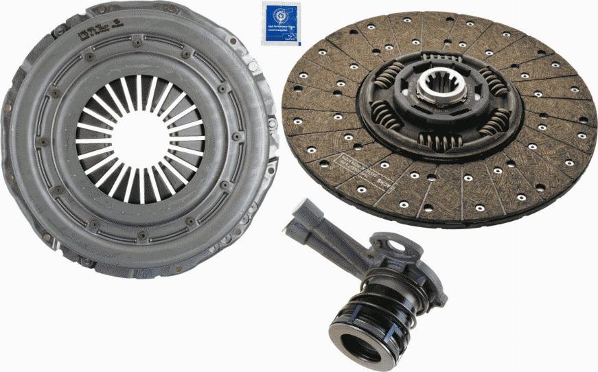 SACHS 3 400 710 002 - Clutch Kit autospares.lv