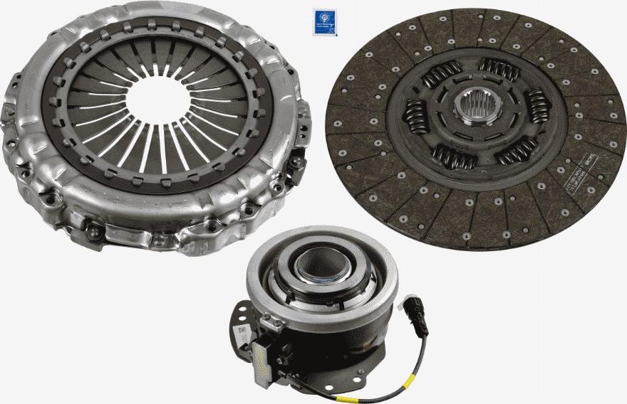 SACHS 3400 710 777 - Clutch Kit autospares.lv