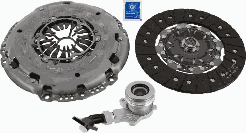 SACHS 3000 990 499 - Clutch Kit autospares.lv