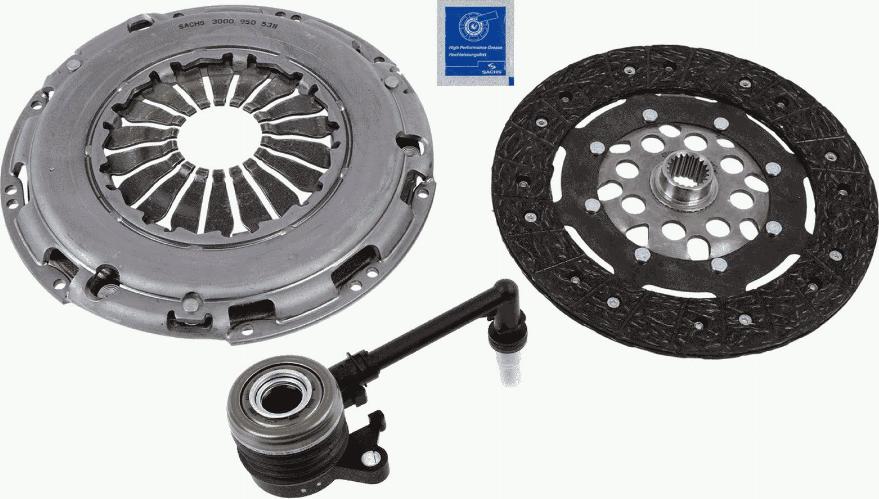 SACHS 3000 990 490 - Clutch Kit autospares.lv