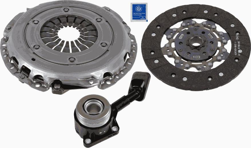 SACHS 3000 990 446 - Clutch Kit autospares.lv