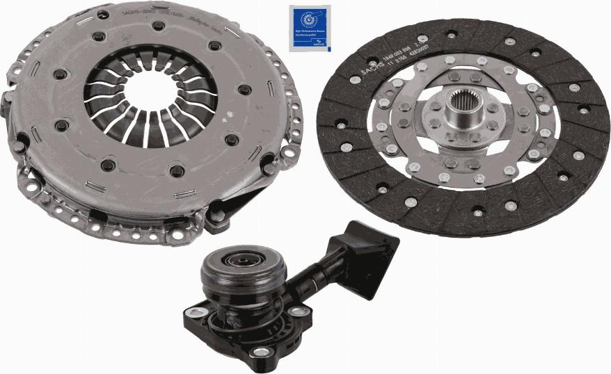 SACHS 3000 990 455 - Clutch Kit autospares.lv