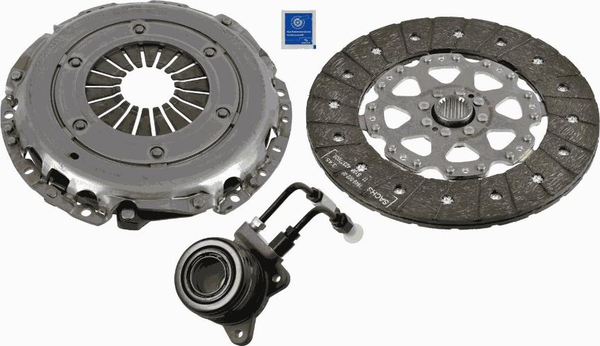 SACHS 3000 990 450 - Clutch Kit autospares.lv