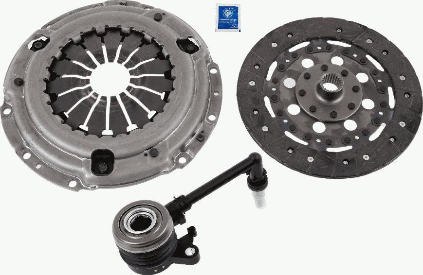 SACHS 3000 990 553 - Clutch Kit autospares.lv