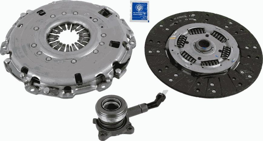 SACHS 3000 990 537 - Clutch Kit autospares.lv