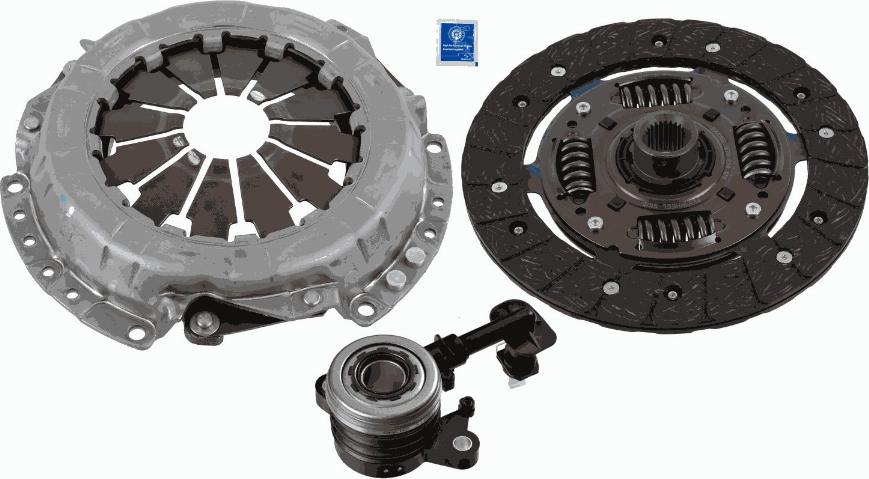 SACHS 3000 990 523 - Clutch Kit autospares.lv