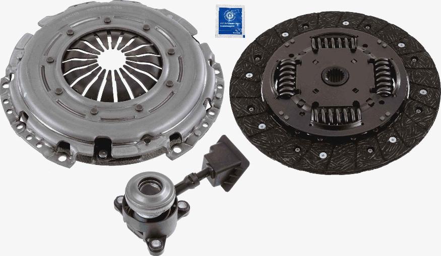 SACHS 3000 990 602 - Clutch Kit autospares.lv