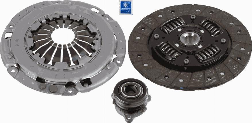 SACHS 3000 990 090 - Clutch Kit autospares.lv