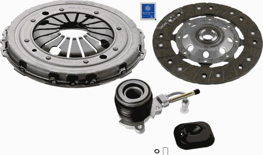 SACHS 3000 990 014 - Clutch Kit autospares.lv