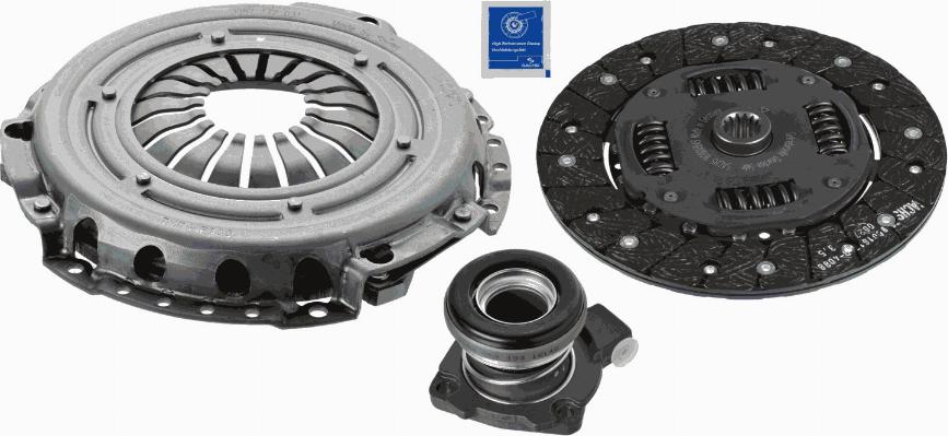 SACHS 3000 990 017 - Clutch Kit autospares.lv