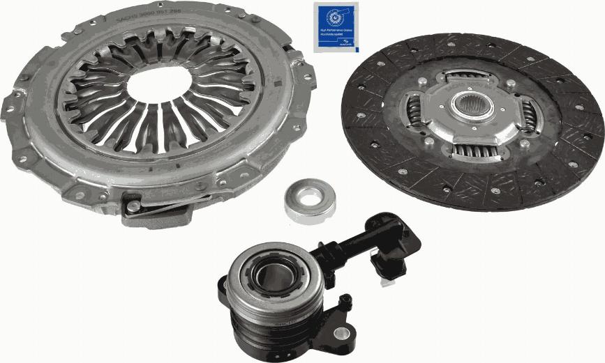 SACHS 3000 990 089 - Clutch Kit autospares.lv