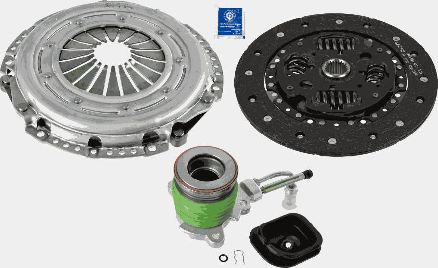 SACHS 3000 990 080 - Clutch Kit autospares.lv