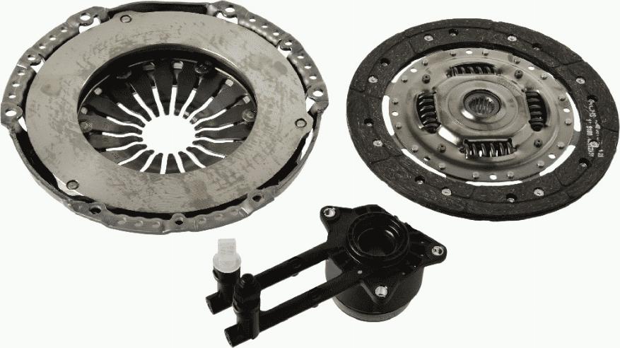 SACHS 3000 990 022 - Clutch Kit autospares.lv