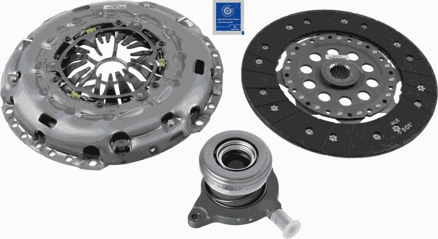 SACHS 3000 990 192 - Clutch Kit autospares.lv