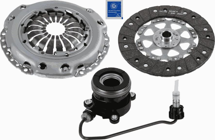 SACHS 3000 990 146 - Clutch Kit autospares.lv