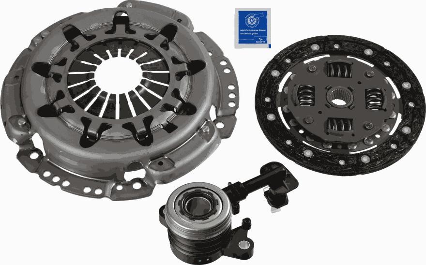 SACHS 3000 990 109 - Clutch Kit autospares.lv