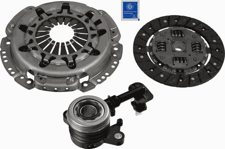 SACHS 3000 990 110 - Clutch Kit autospares.lv