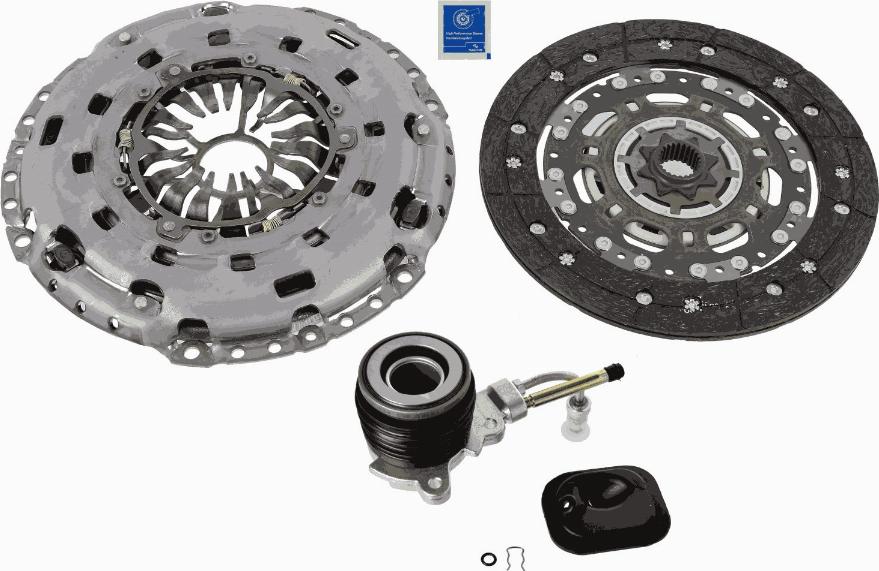 SACHS 3000 990 113 - Clutch Kit autospares.lv