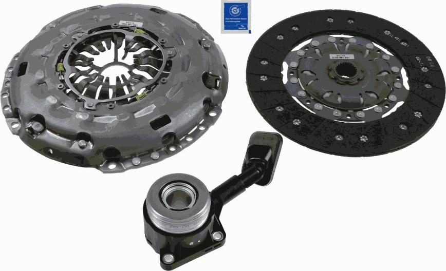 SACHS 3000 990 189 - Clutch Kit autospares.lv